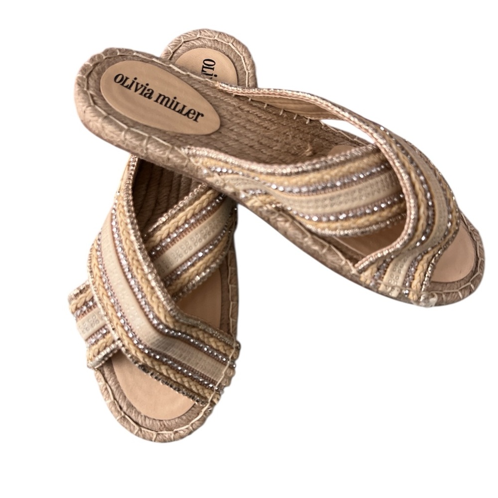 Olivia Miller Women's Tan Sandals